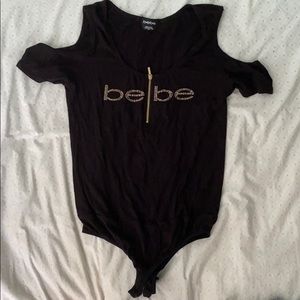 bebe black body suit